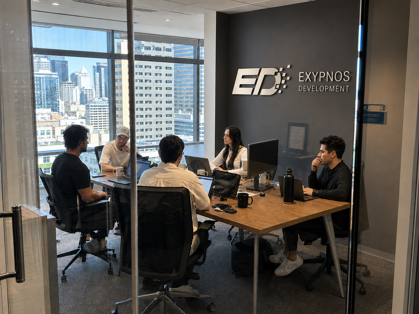 Exypnos Development office team